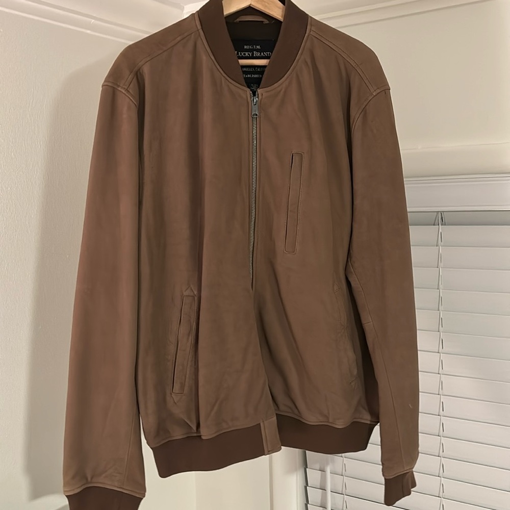 Lucky Men’s Genuine Leather Jacket